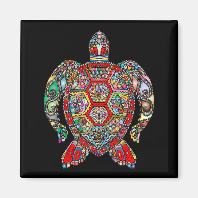 sea turtle magnet (Front)