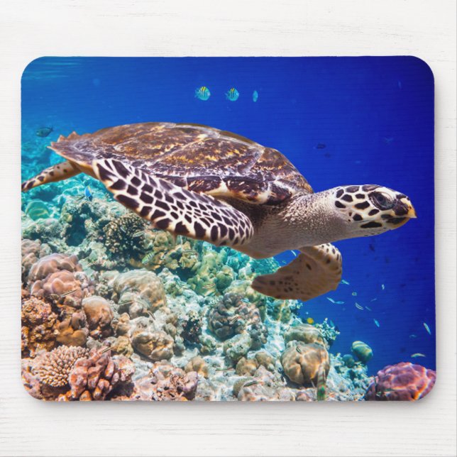Sea Turtle Mouse Pad (Front)