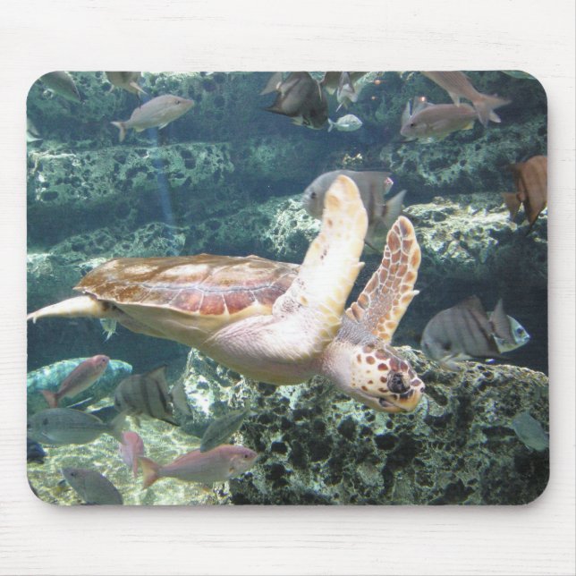 Sea Turtle Mouse Pad (Front)