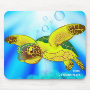 Sea Turtle Mouse Pad