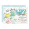 Sea Turtle, Ocean Baby Shower invitation, Boy
