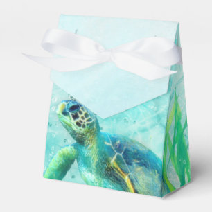 Sea Turtle Ocean Beach Tropical Custom Favour Box