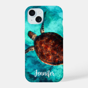 Sea Turtle Ocean iPhone 15 Case