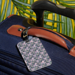 Sea Turtle Ocean Pattern Luggage Tag