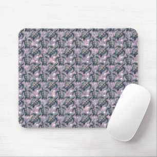 Sea Turtle Ocean Pattern Mouse Pad