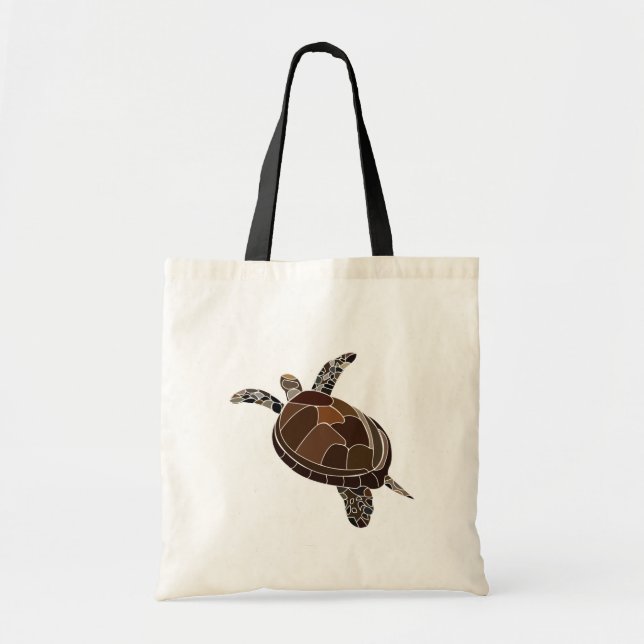 Sea Turtle Ocean Sea Turtle Tote Bag (Front)