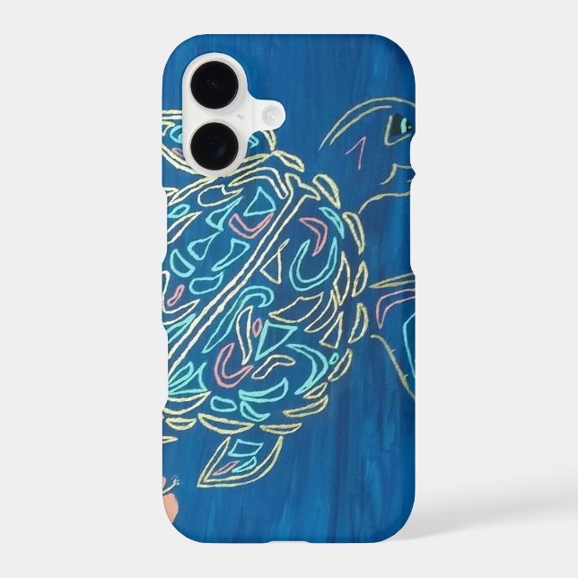 Sea turtle phone case (Back)