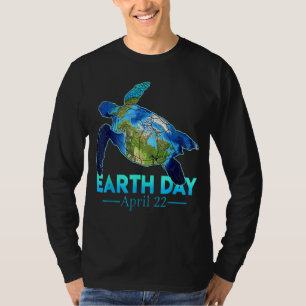 Sea Turtle Planet Love World Environment Earth Da T-Shirt