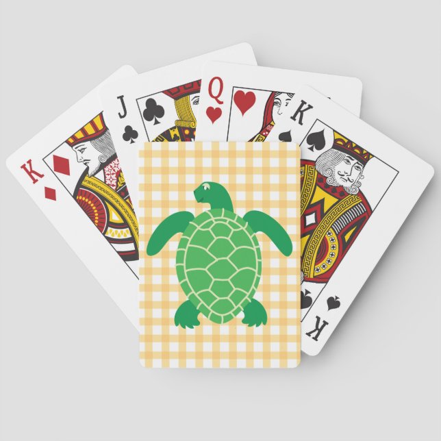 Sea Turtle Playing Cards (Back)