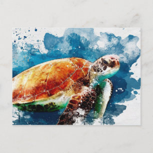 Sea Turtle Postcard