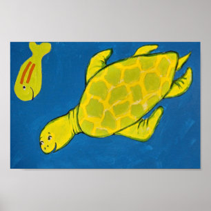 Sea Turtle Poster