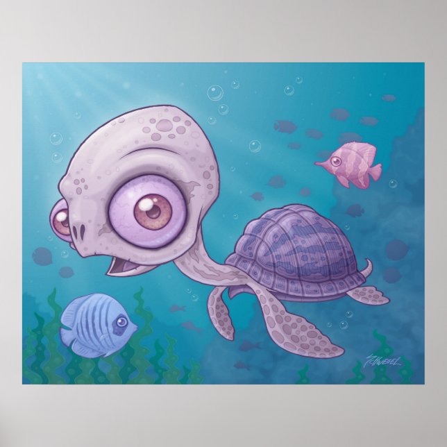 Sea Turtle Poster (Front)