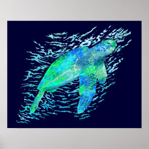 Sea Turtle Poster