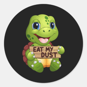 Sea Turtle Sealife Ocean Turtles Animal Gift Idea Classic Round Sticker