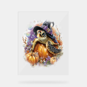 Sea Turtle Shirt Sea Halloween Acrylic Sign