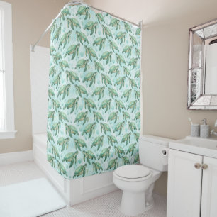 Sea Turtle Shower Curtain