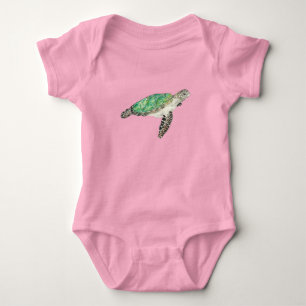 Sea Turtle T-Shirt Baby Bodysuit