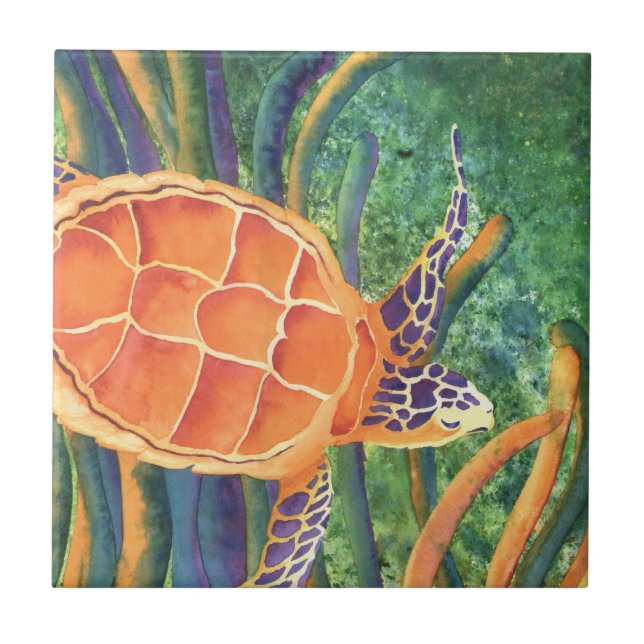 Sea Turtle Tile (Front)