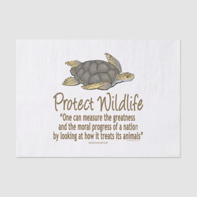 Sea Turtle Tissue Paper (Front)