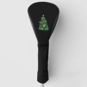Sea Turtle Tortoise Christmas Tree Golf Head Cover