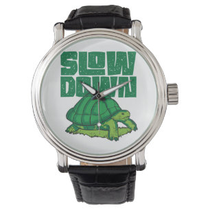 Sea Turtle Tortoise Slow Down Watch
