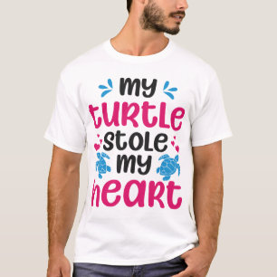 Sea Turtle Tortoise Valentines Day Copy Copy Copy T-Shirt