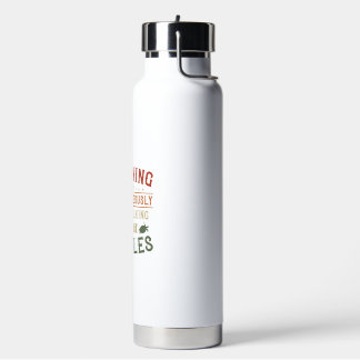 Sea Turtle Tortoise Warning May Copy Copy Water Bottle