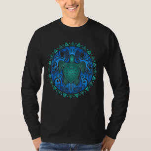 Sea Turtle Tribal Hawaiian Hawaii Turtles T-Shirt