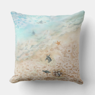 Sea Turtle Voyage Cushion
