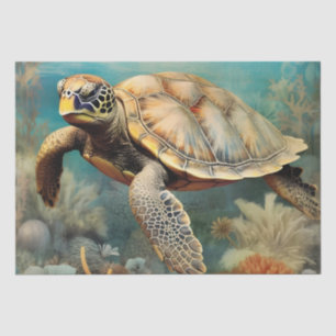 Sea Turtle Watercolor Tissue Paper