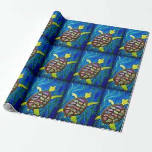 Sea Turtle Wrapping Paper
