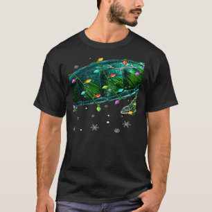 Sea Turtle Xmas Lighting Sea Turtle Christmas T-Shirt