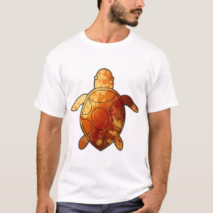 Sea Turtle yellow watercolor T-Shirt