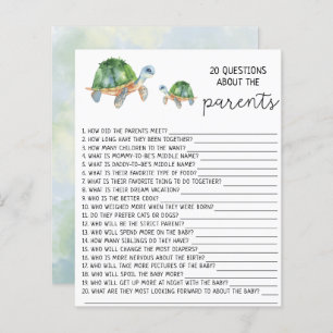 Sea Turtles - 20 Questions about the Parents