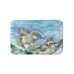 Sea Turtles Bath Mat