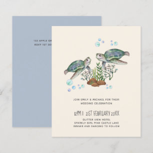 Sea Turtles Beach Wedding