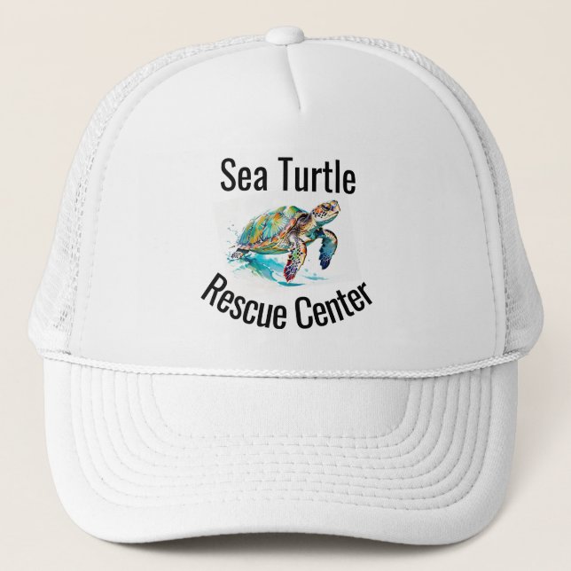 Sea Turtles Design Hat (Front)