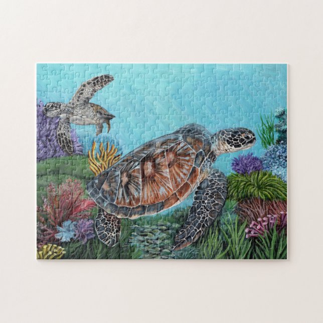 Sea Turtles Jigsaw Puzzle (Horizontal)