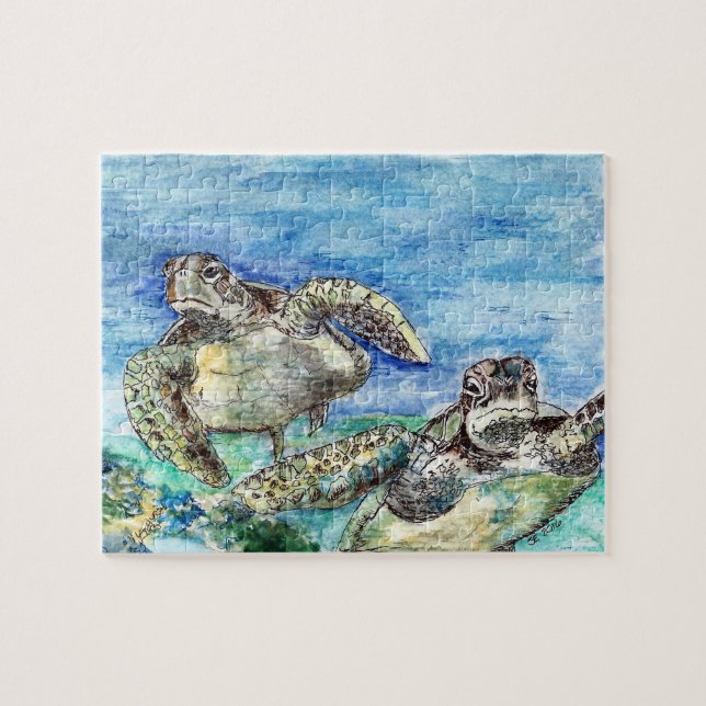 Sea Turtles Jigsaw Puzzle (Horizontal)