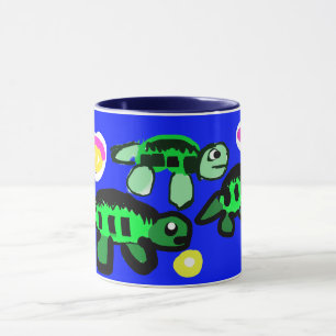 Sea turtles' life mug