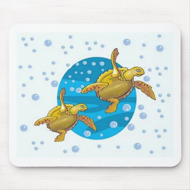 Sea Turtles Mouse Pad (Front)