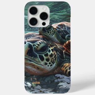 Sea Turtles Ocean Underwater iPhone 15 Pro Max Case