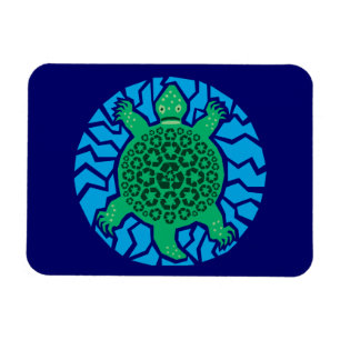 Sea Turtles, Recycling Magnet