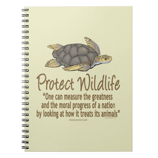 Sea Turtles Spiral Notebook (Front)