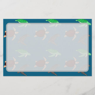 Sea Turtles Stationery