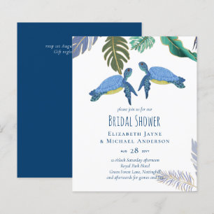 Sea Turtles Wedding Blue Yellow