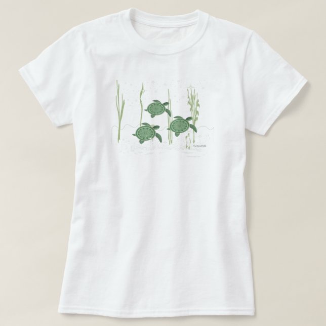 Sea Turtles Women's T-Shirt (Design Front)