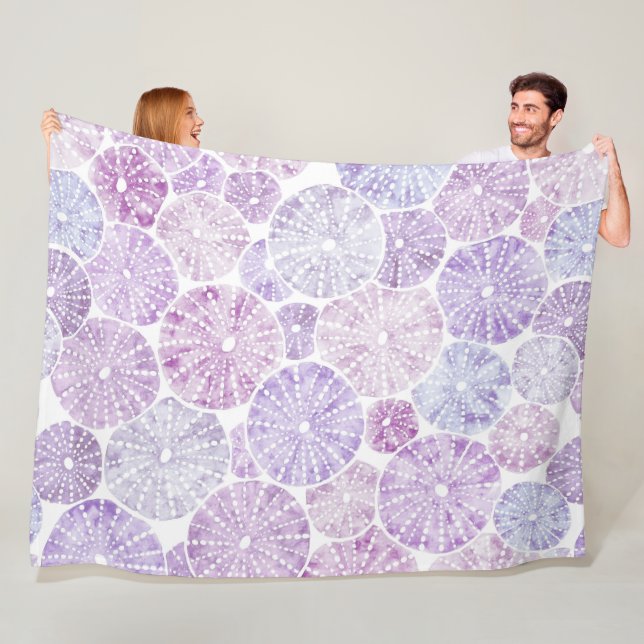 sea urchin hawaiian uni fleece blanket (In Situ)