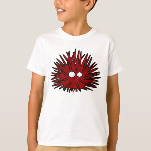 Sea Urchin Uni Spiny Red Hedgehog Ocean T-Shirt