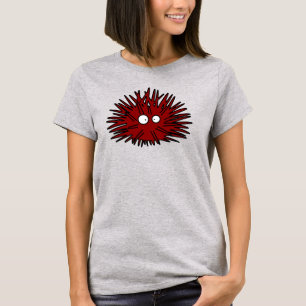 Sea Urchin Uni Spiny Red Hedgehog Ocean T-Shirt